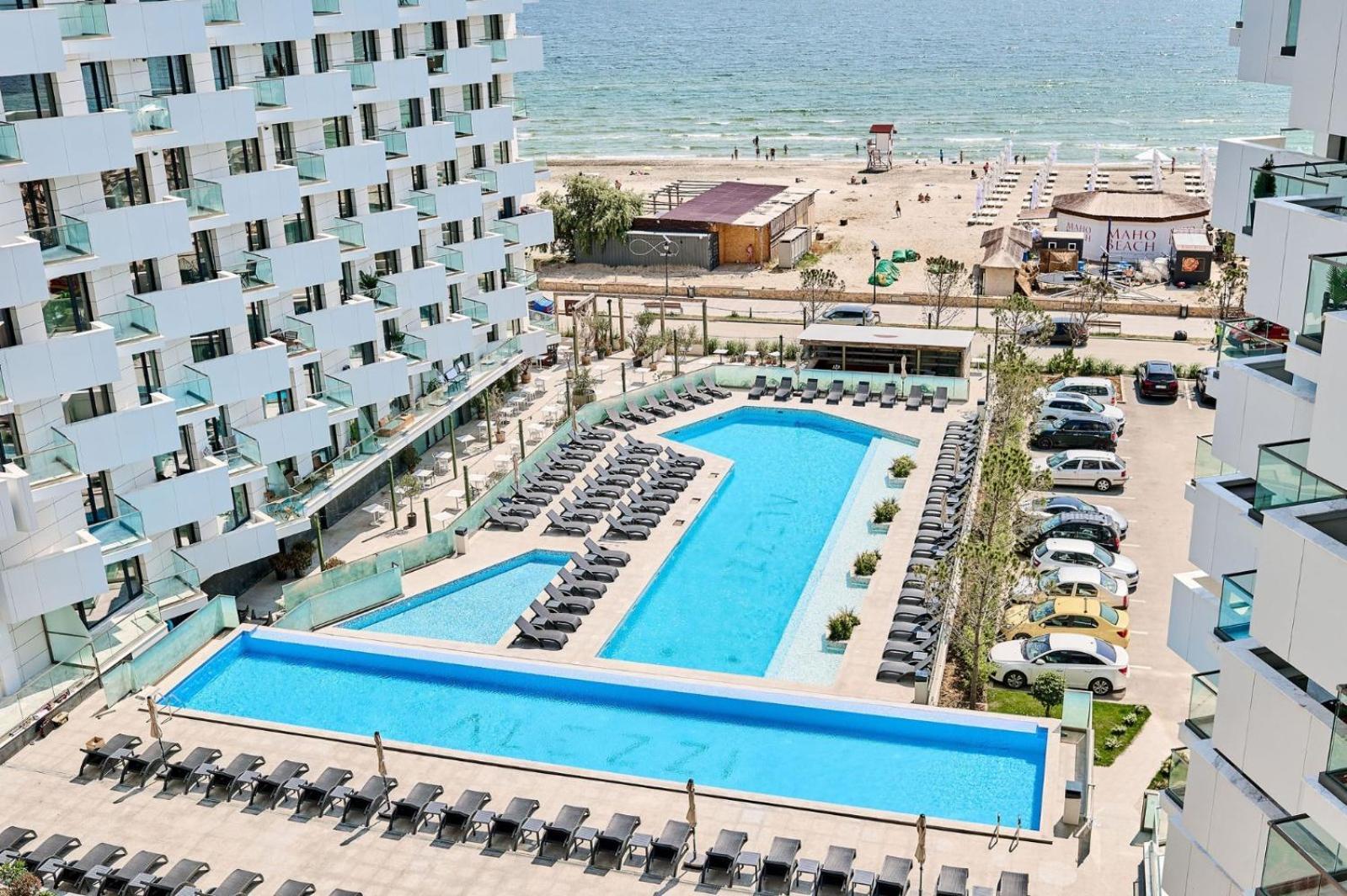 Newvision Apartment In Infinity Beach Resort - Parking ママイア エクステリア 写真